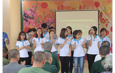Đội tình nguyện khoa Kinh tế VEC tích cực hoạt động hưởng ứng Tháng Thanh niên